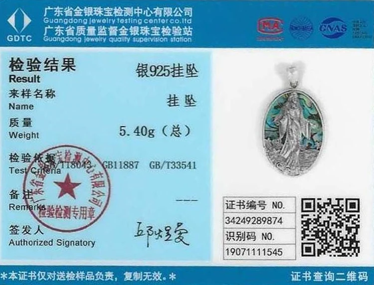 Eudora Original 925 Sterling Silver Sea Goddess Yemaya Necklace Natural Abalone Shell Lemanja Amulet Pendant Fine Jewelry Gift – Image 13